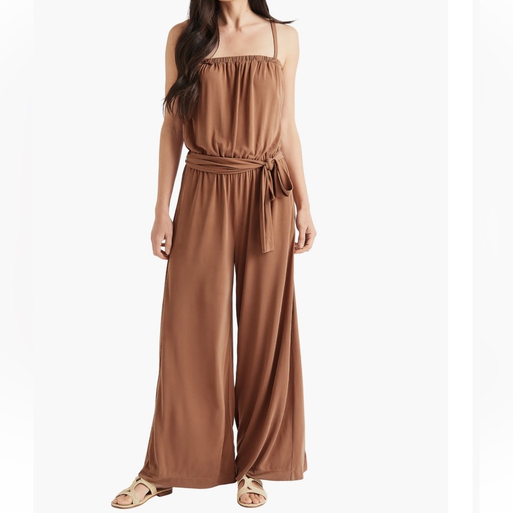 Splendid Arlo Sandwash Jersey Jumpsuit